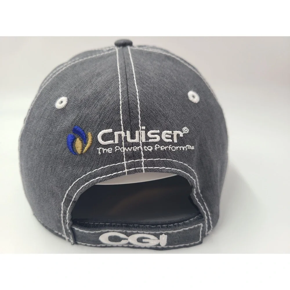 Columbia Grain International CGI Cruiser Adjustable‎ Hat Cap Farm Men Women Gray